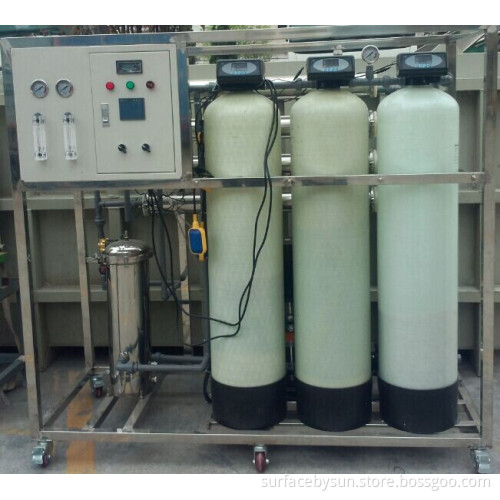 Reverse osmosis pure water machines
